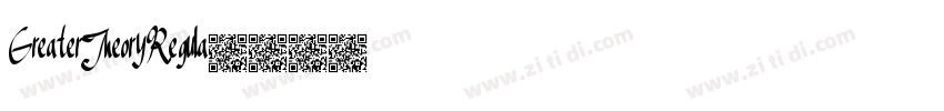 GreaterTheoryRegula字体转换