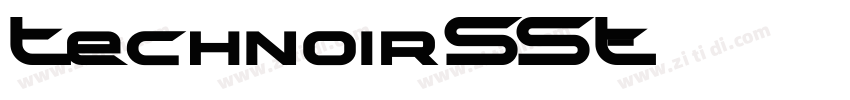 TechnoirSST字体转换