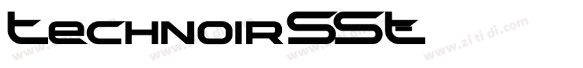 TechnoirSST字体转换