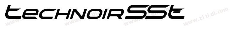 TechnoirSST字体转换