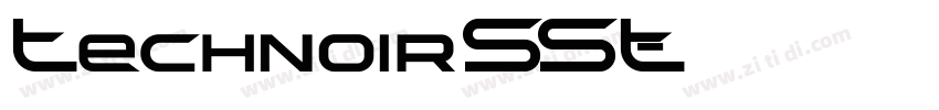 TechnoirSST字体转换