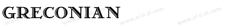 Greconian字体转换