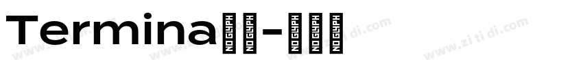 Termina字体字体转换
