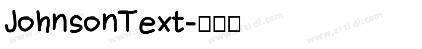 JohnsonText字体转换