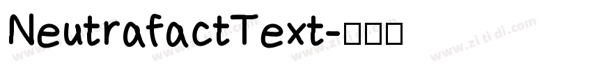 NeutrafactText字体转换