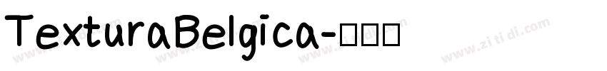 TexturaBelgica字体转换