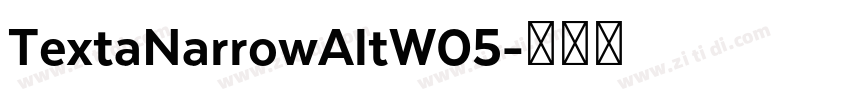 TextaNarrowAltW05字体转换