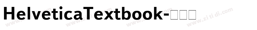 HelveticaTextbook字体转换