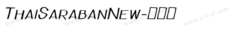 ThaiSarabanNew字体转换