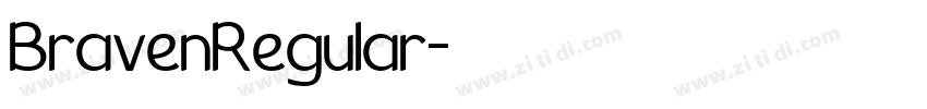 BravenRegular字体转换 BravenRegular字体转换