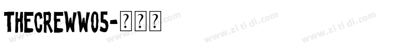 TheCrewW05字体转换