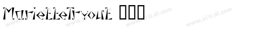 MarietteTryout字体转换