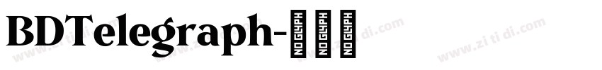 BDTelegraph字体转换