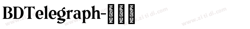 BDTelegraph字体转换