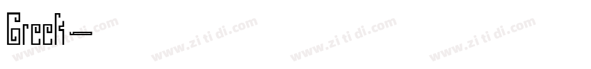 Greek字体转换