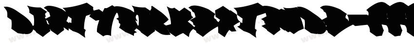 DirtysickExtrude字体转换
