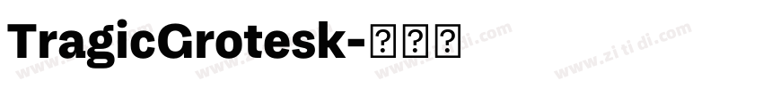 TragicGrotesk字体转换