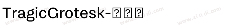 TragicGrotesk字体转换