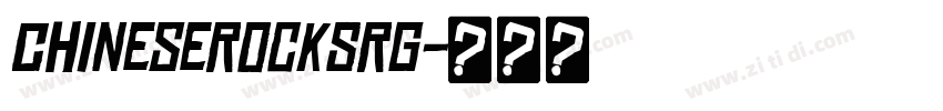chineseROCKSRG字体转换