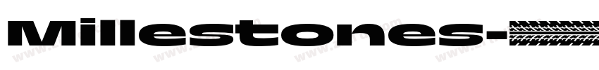 Millestones字体转换
