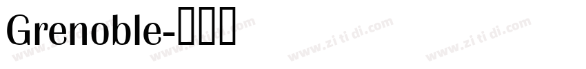 Grenoble字体转换