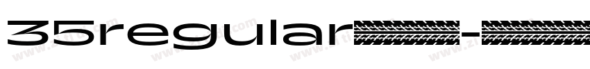 35regular字体字体转换