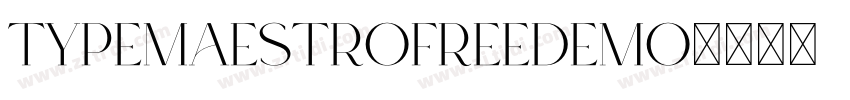 TypeMaestroFreeDemo字体转换