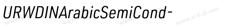 URWDINArabicSemiCond字体转换 URWDINArabicSemiCond字体转换
