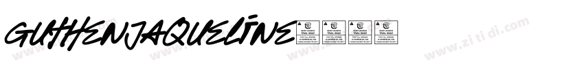 GuthenJaqueline字体转换