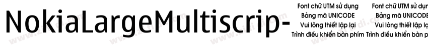 NokiaLargeMultiscrip字体转换 NokiaLargeMultiscrip字体转换
