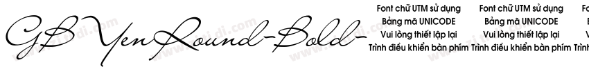 GBYenRound-Bold字体转换