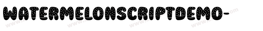 WatermelonScriptDemo字体转换