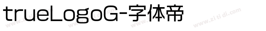trueLogoG字体转换