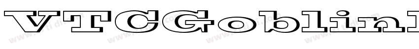 VTCGoblinHandBold字体转换