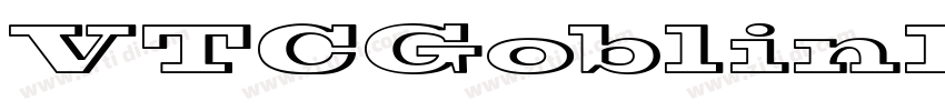 VTCGoblinHandBold字体转换