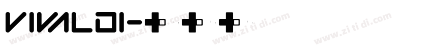 vivaldi字体转换