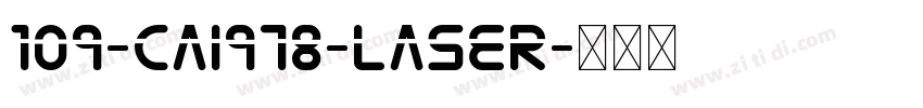 109-CAI978-laser字体转换