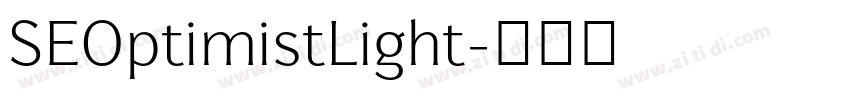SEOptimistLight字体转换 SEOptimistLight字体转换