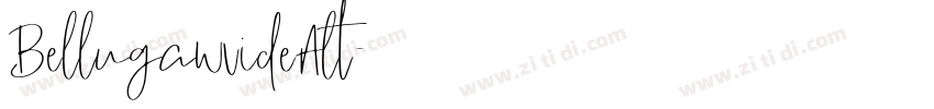 BellugawvideAlt字体转换