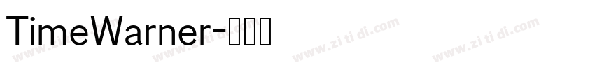 TimeWarner字体转换