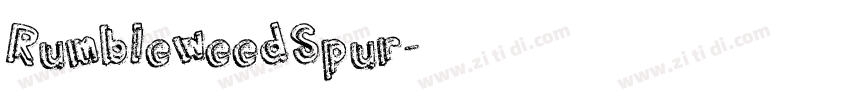 RumbleweedSpur字体转换
