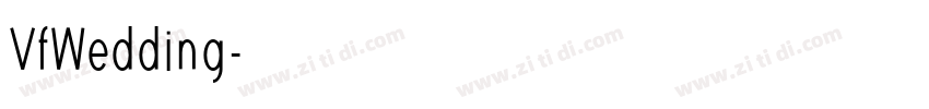 VfWedding字体转换