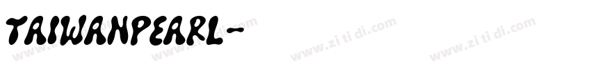 TaiwanPearl字体转换