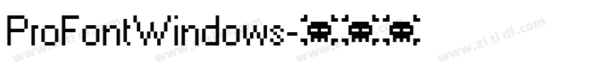 ProFontWindows字体转换