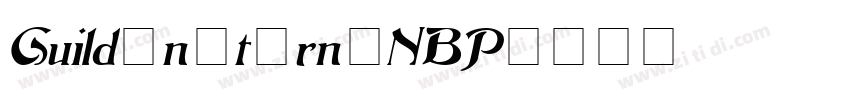 Guildenstern-NBP字体转换