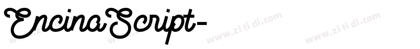 EncinaScript字体转换