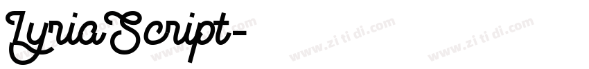 LyriaScript字体转换