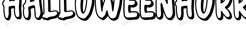 HalloweenHorrors字体转换