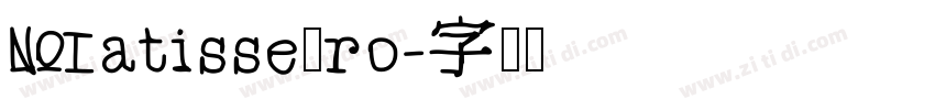 MatissePro字体转换