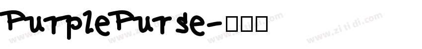 PurplePurse字体转换